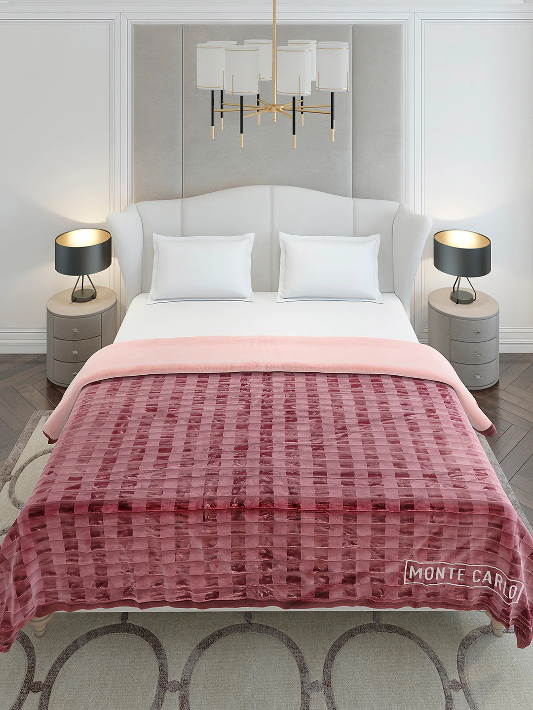Printed Double Bed 2 Ply, 720 GSM Blanket for Heavy Winter - (Vibe Tribe) - Image 3