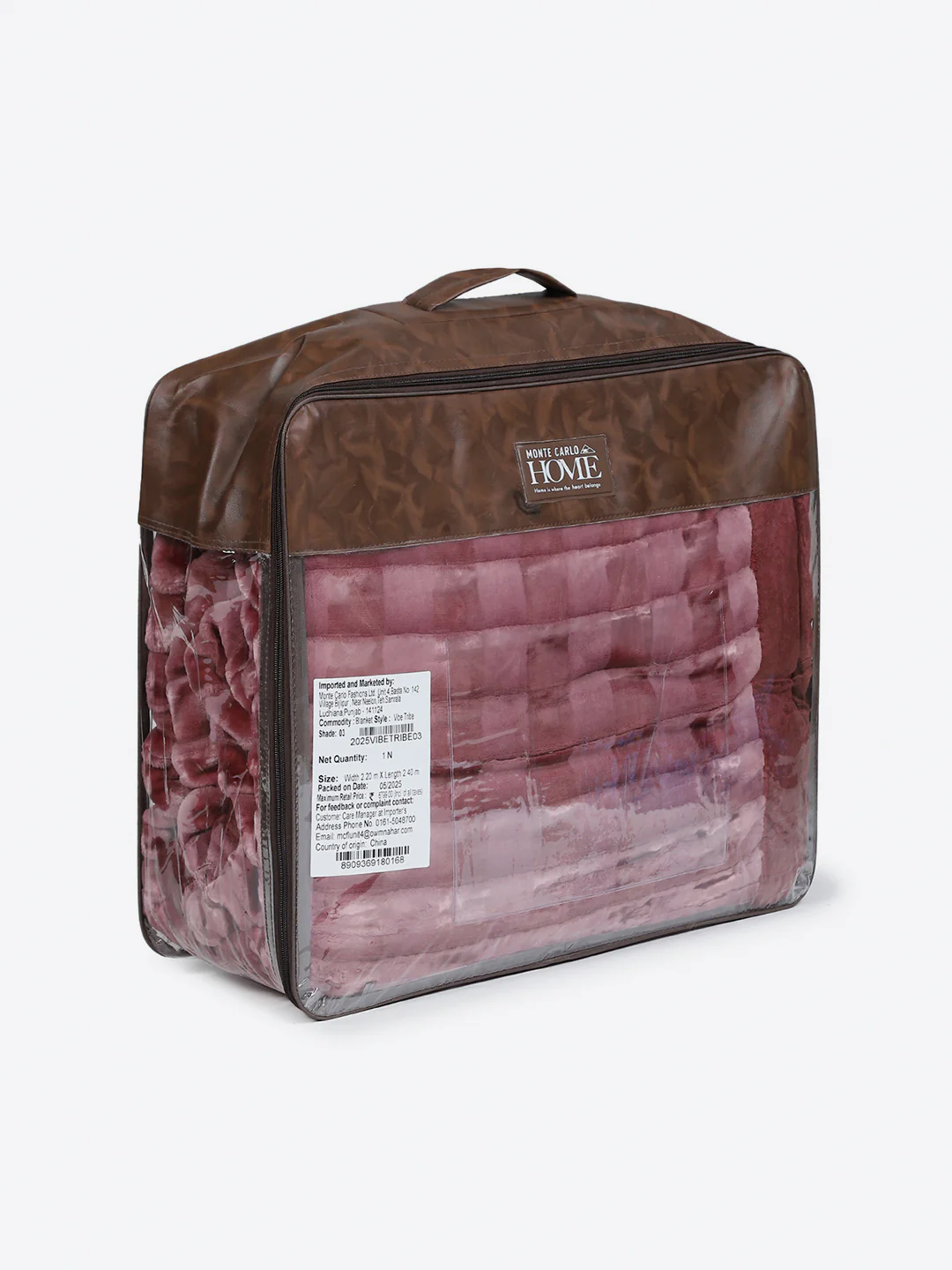 Printed Double Bed 2 Ply, 720 GSM Blanket for Heavy Winter - (Vibe Tribe) - Image 8