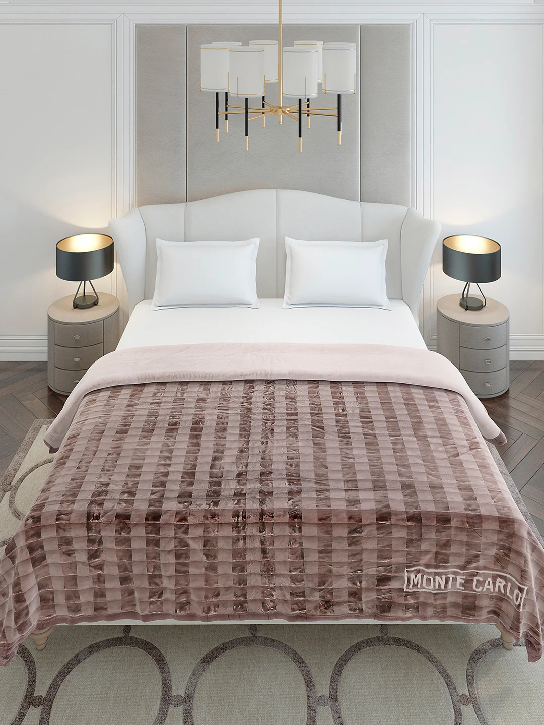 Printed Double Bed 2 Ply, 720 GSM Blanket for Heavy Winter - (Vibe Tribe) - Image 3