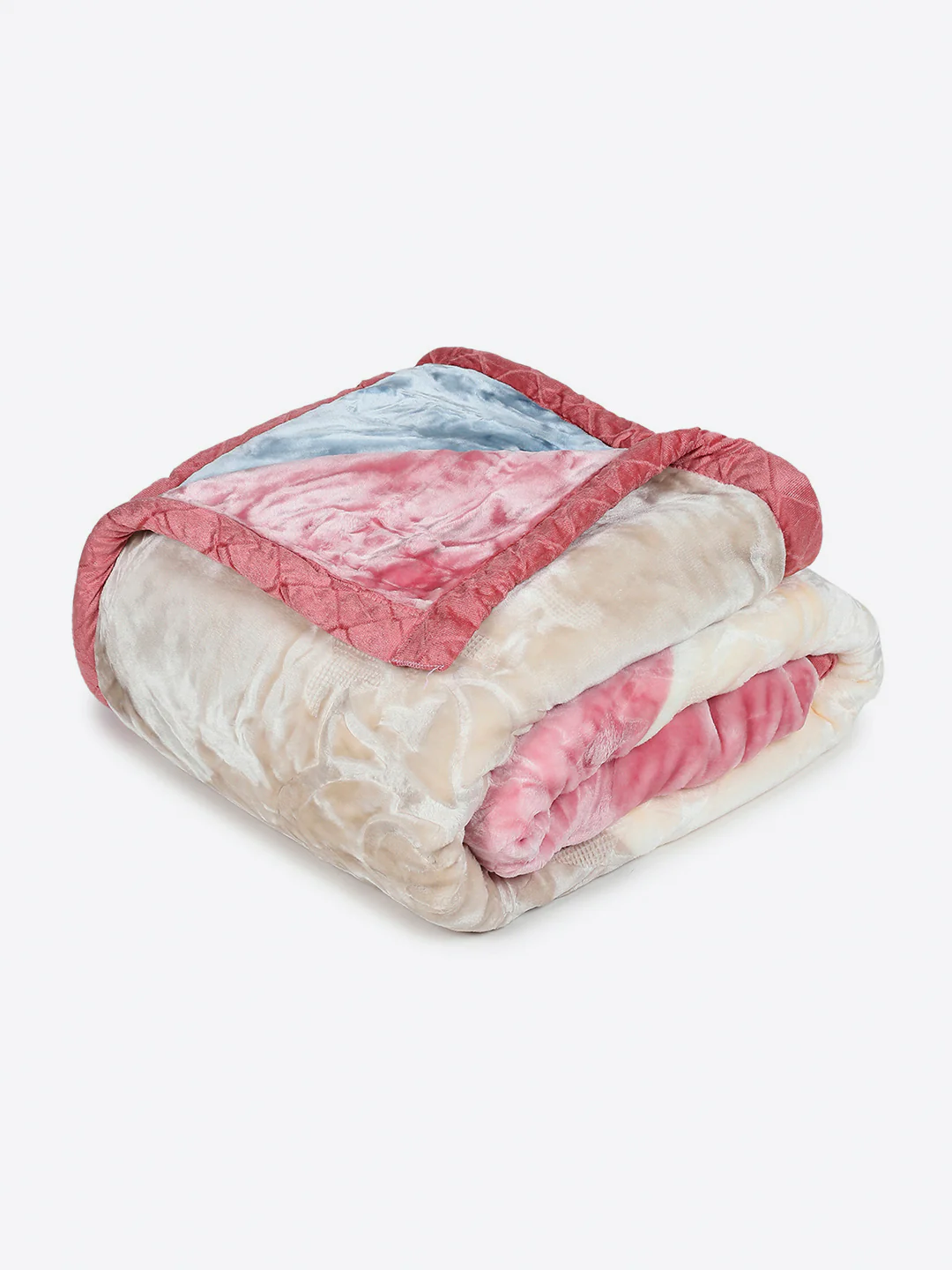Printed Double Bed 2 Ply, 909 GSM Embossed Blanket for Heavy Winter - (Vista Plus) - Image 5