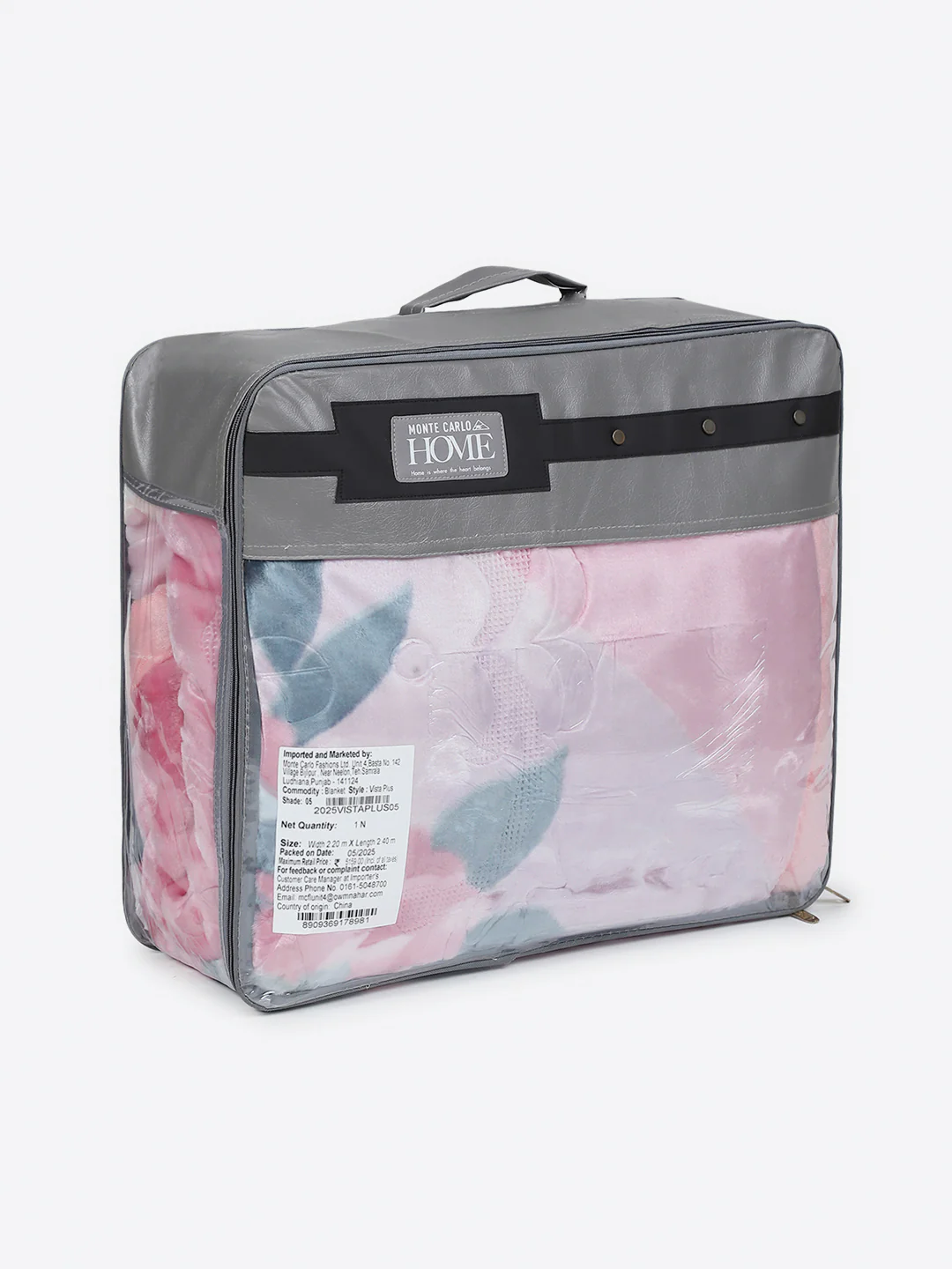 Printed Double Bed 2 Ply, 909 GSM Embossed Blanket for Heavy Winter - (Vista Plus) - Image 8