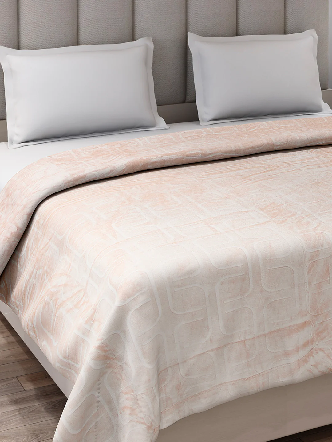 Printed Double Bed 210 GSM Blanket for AC Room - (Frosty) - Image 4