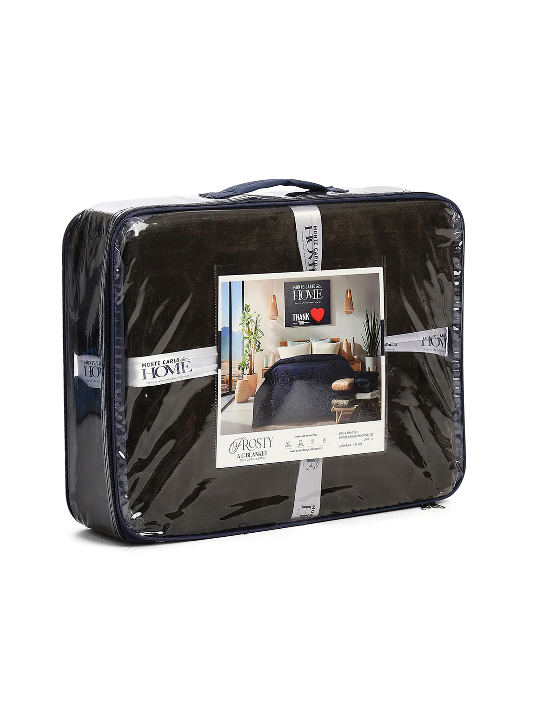 Printed Double Bed 210 GSM Blanket for AC Room - (Frosty) - Image 8
