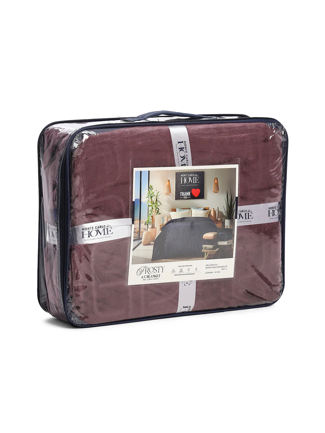 Printed Double Bed 210 GSM Blanket for AC Room - (Frosty) - Image 8