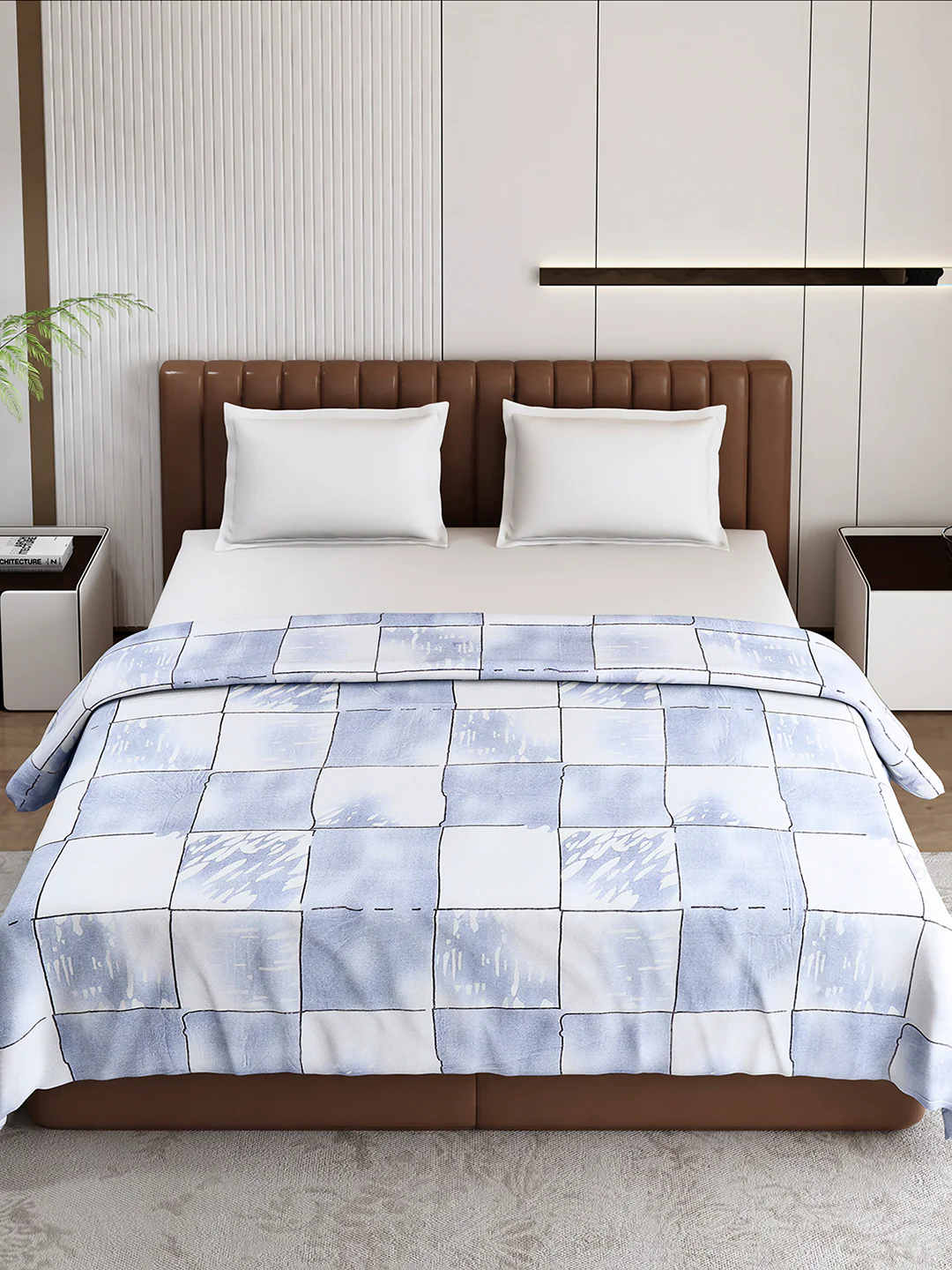 Printed Double Bed 210 GSM Blanket for AC Room - (Mellow) - Image 2