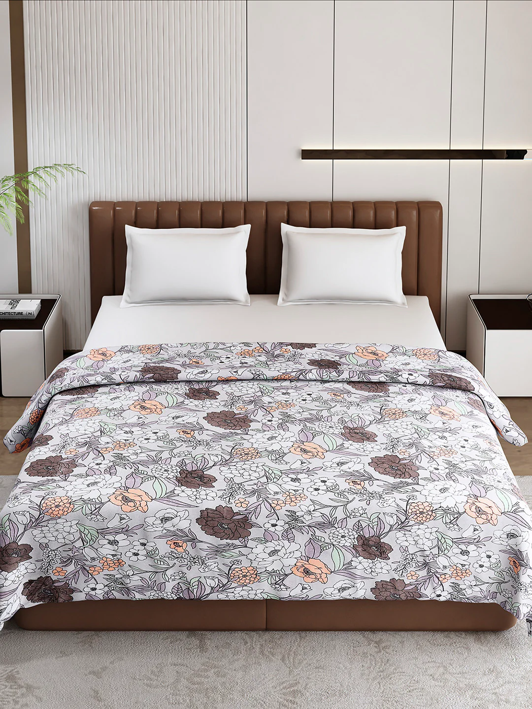 Printed Double Bed 210 GSM Blanket for AC Room - (Mellow) - Image 2