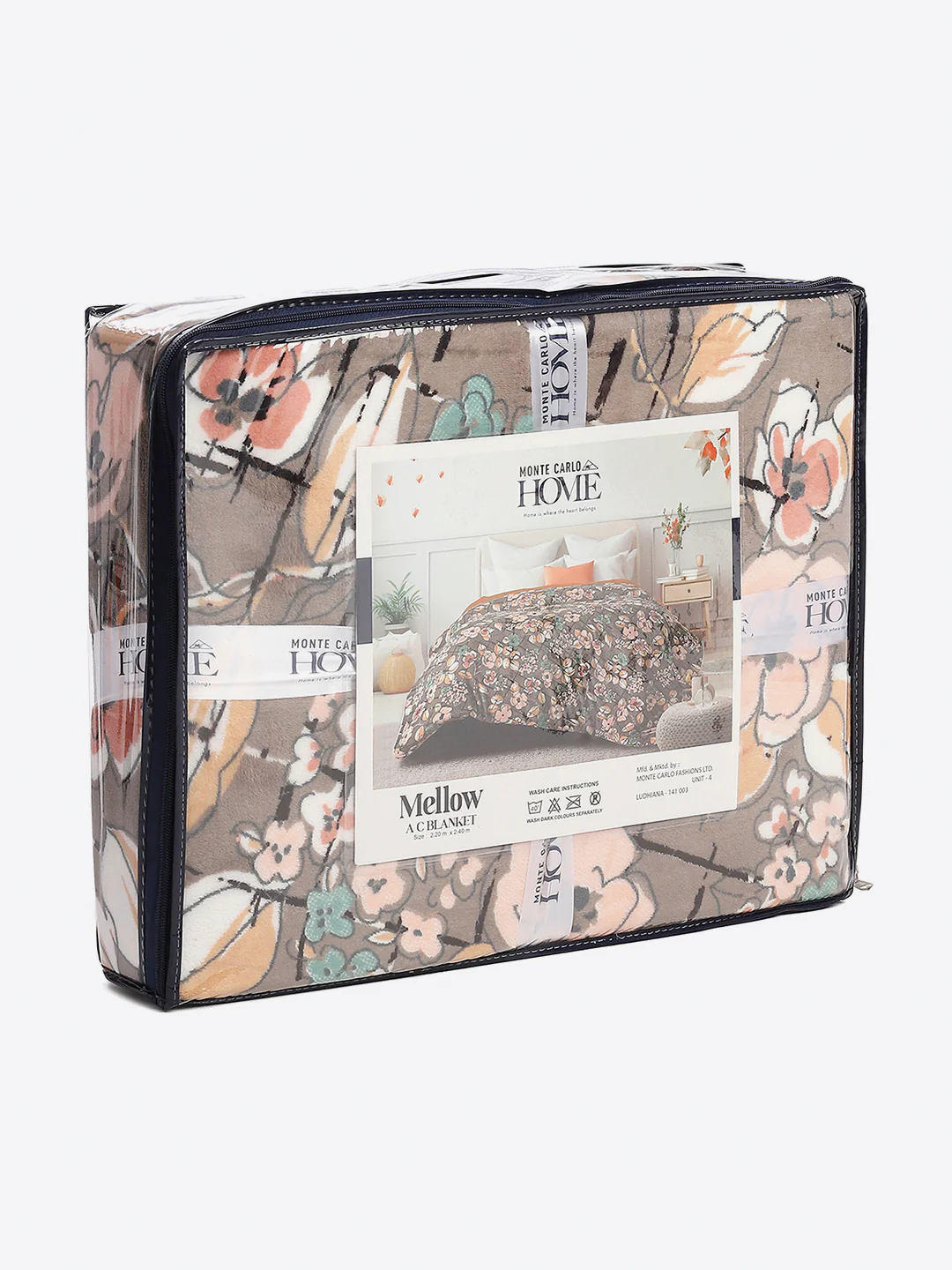 Printed Double Bed 210 GSM Blanket for AC Room - (Mellow) - Image 8
