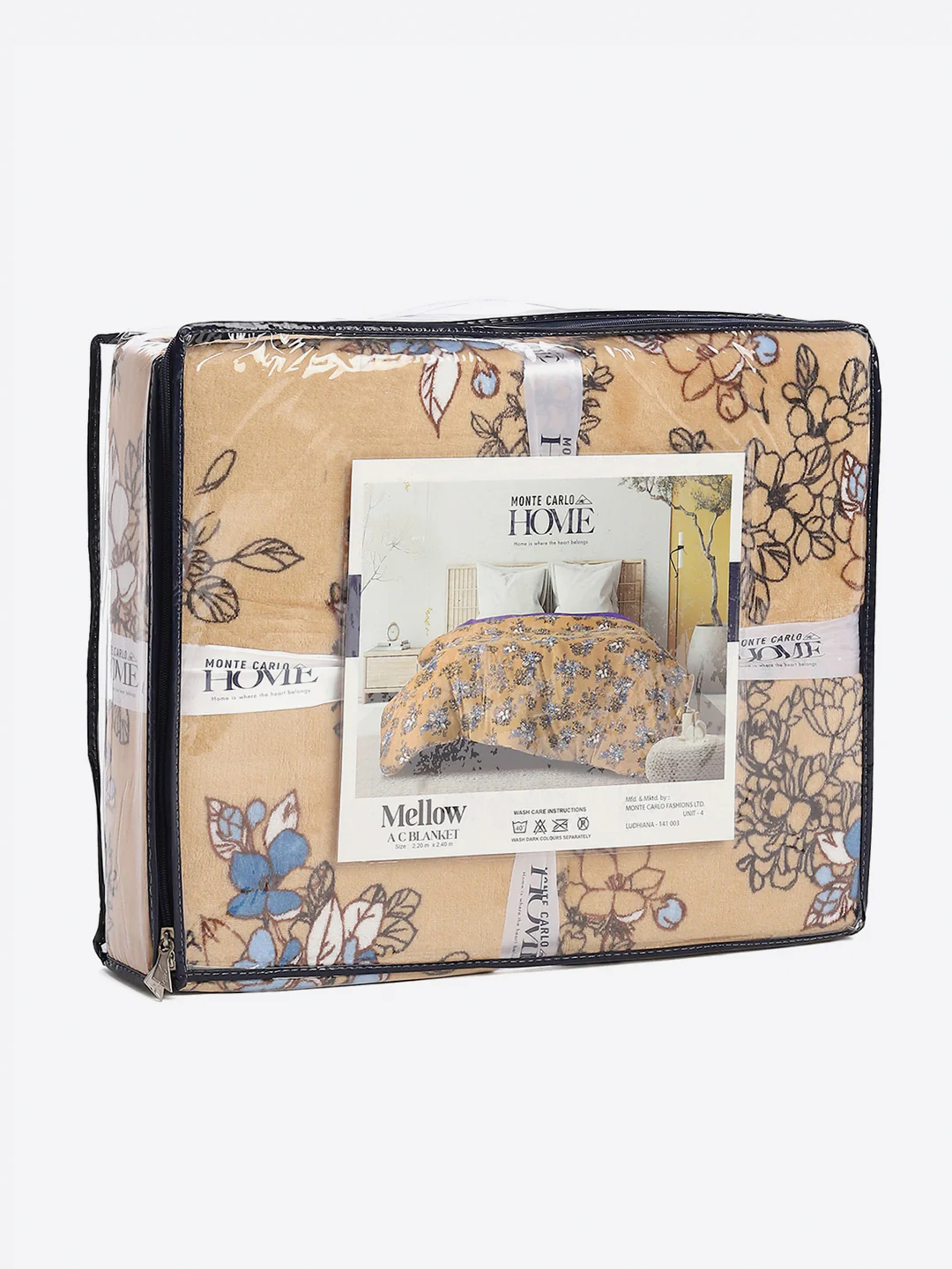 Printed Double Bed 210 GSM Blanket for AC Room - (Mellow) - Image 8