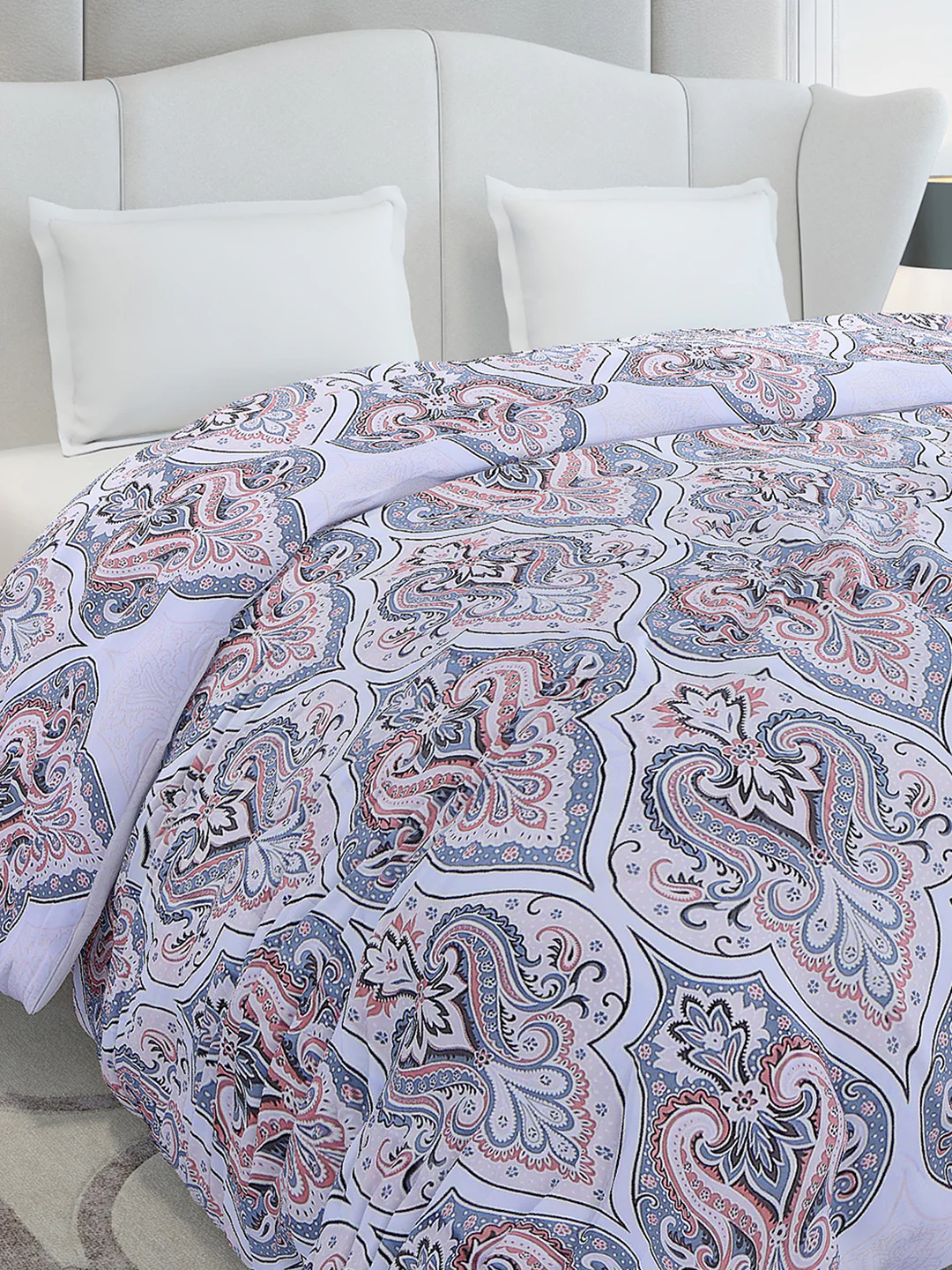 Printed Double Bed 210 GSM Duvet Cover - (Ecoease) - Image 4