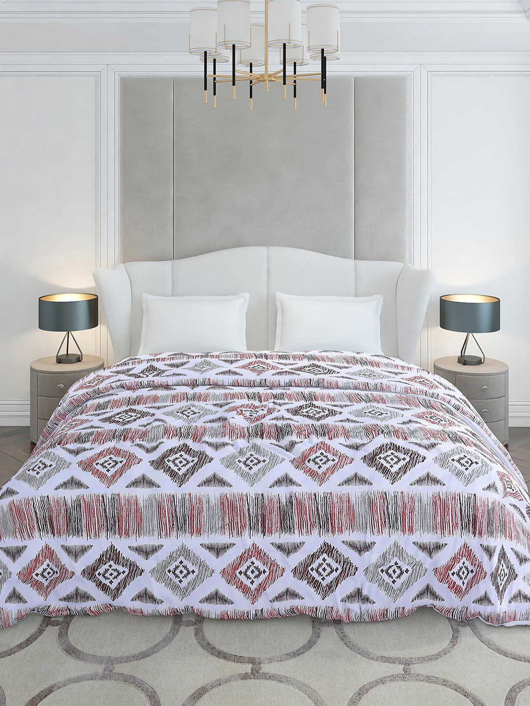 Printed Double Bed 210 GSM Duvet Cover - (Ecoease) - Image 3