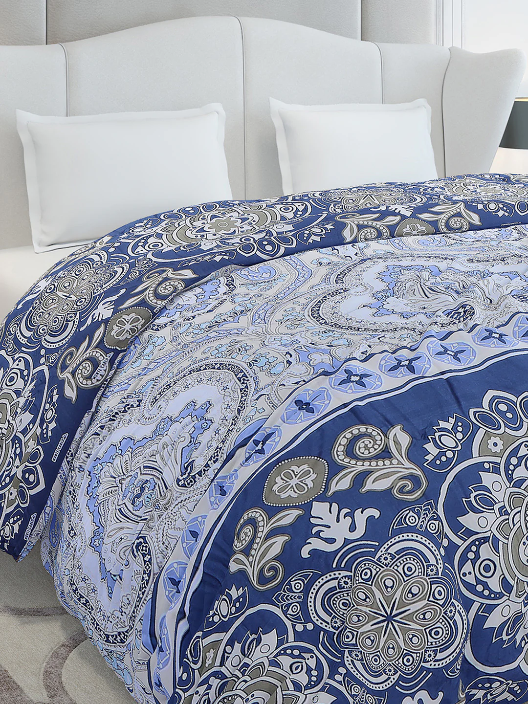 Printed Double Bed 210 GSM Duvet Cover - (Ecoease) - Image 4