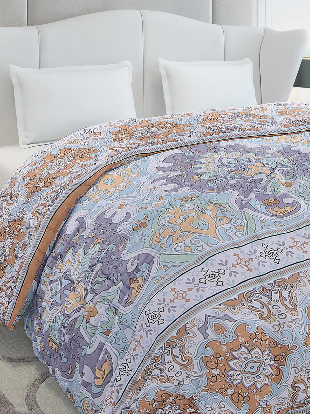 Printed Double Bed 210 GSM Duvet Cover - (Ecoease) - Image 4