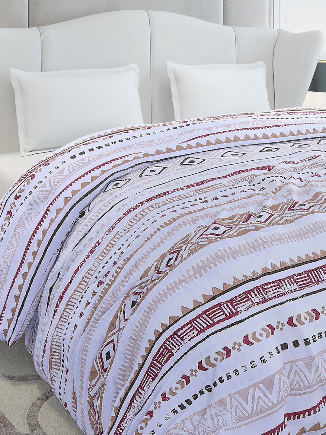Printed Double Bed 210 GSM Duvet Cover - (Ecoease) - Image 4