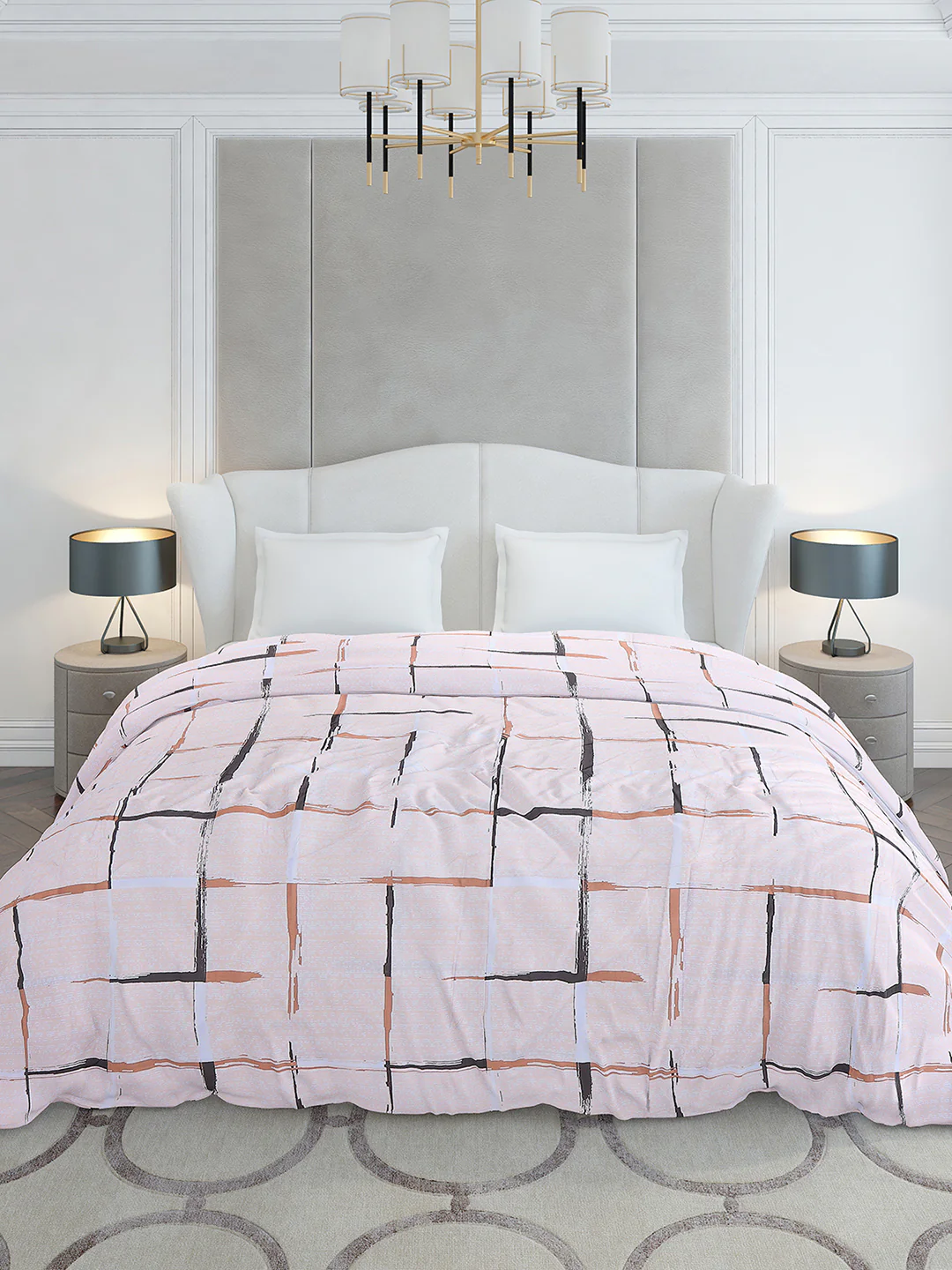 Printed Double Bed 210 GSM Duvet Cover - (Ecoease) - Image 3