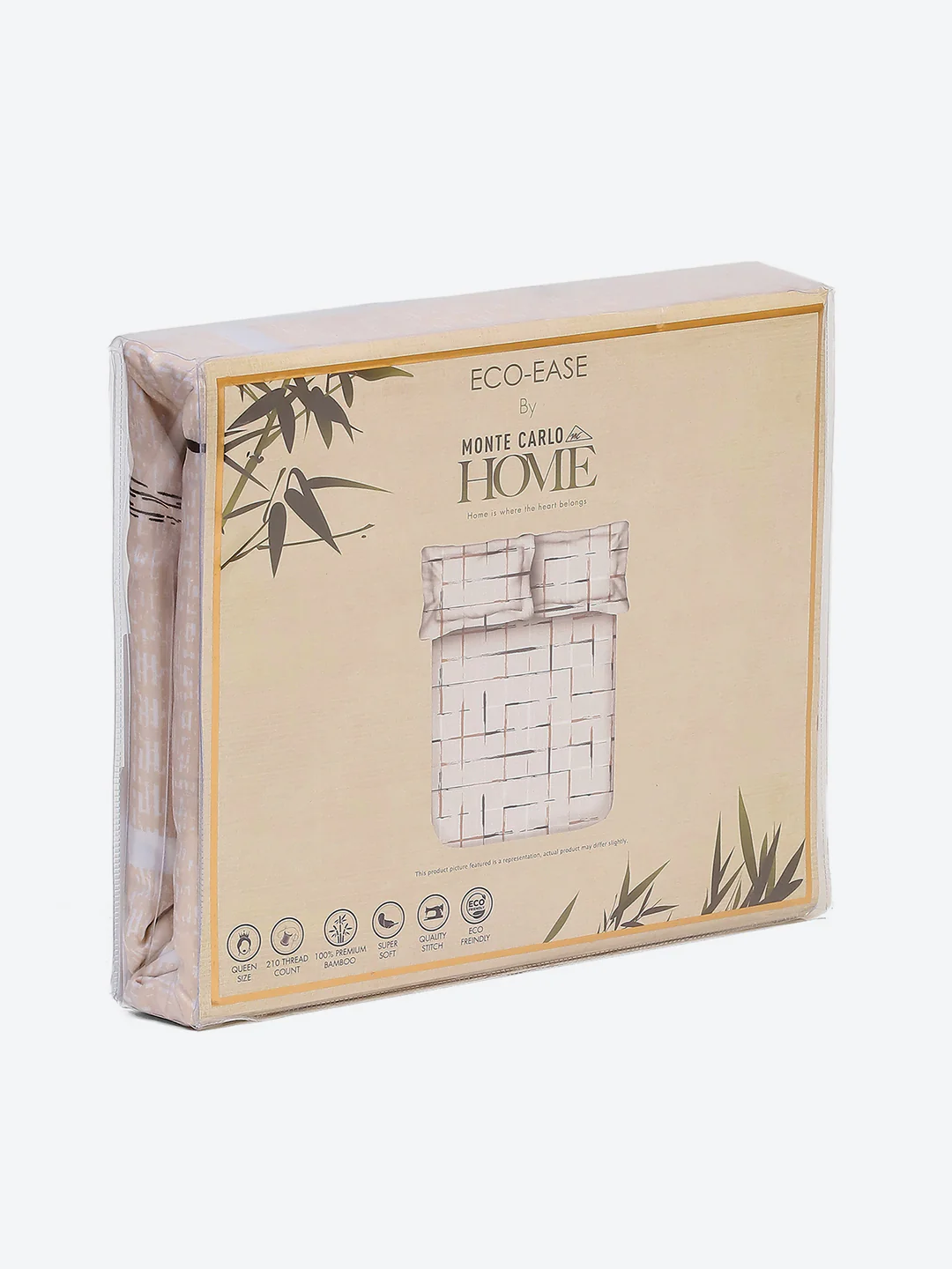 Printed Double Bed 210 GSM Duvet Cover - (Ecoease) - Image 7