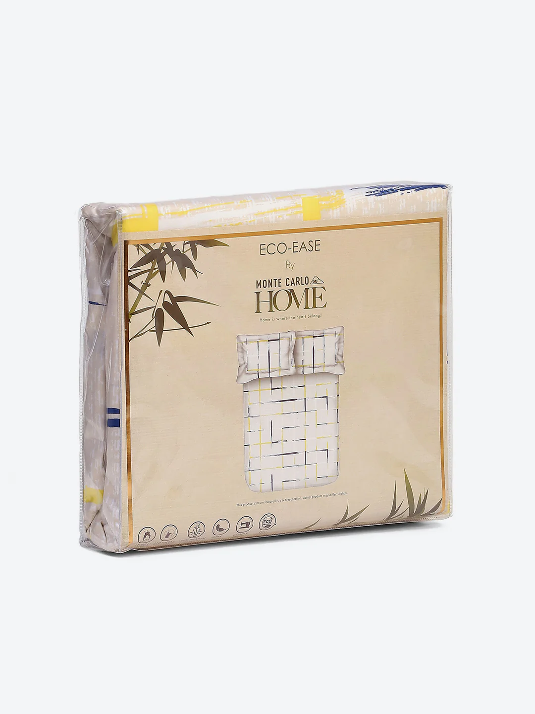 Printed Double Bed 210 GSM Duvet Cover - (Ecoease) - Image 7