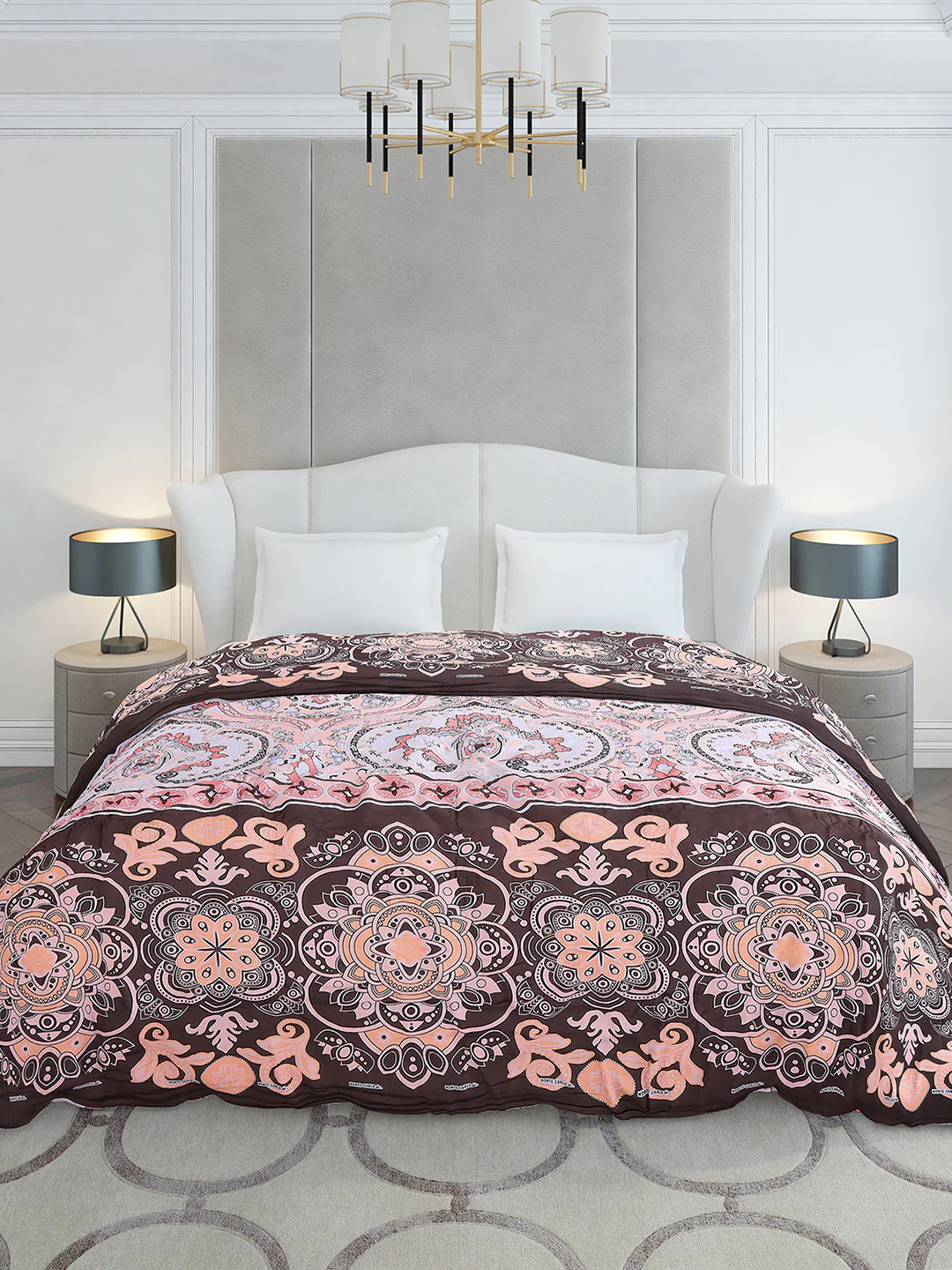 Printed Double Bed 210 GSM Duvet Cover - (Ecoease) - Image 3