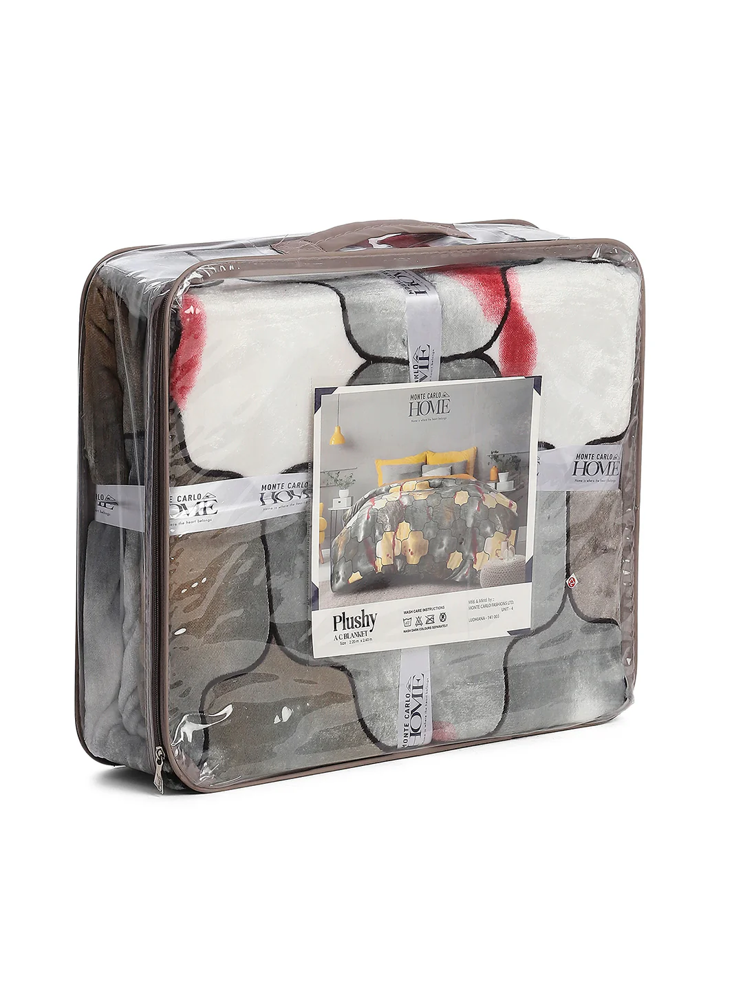 Printed Double Bed 233 GSM Blanket for AC Room - (Plushy) - Image 8