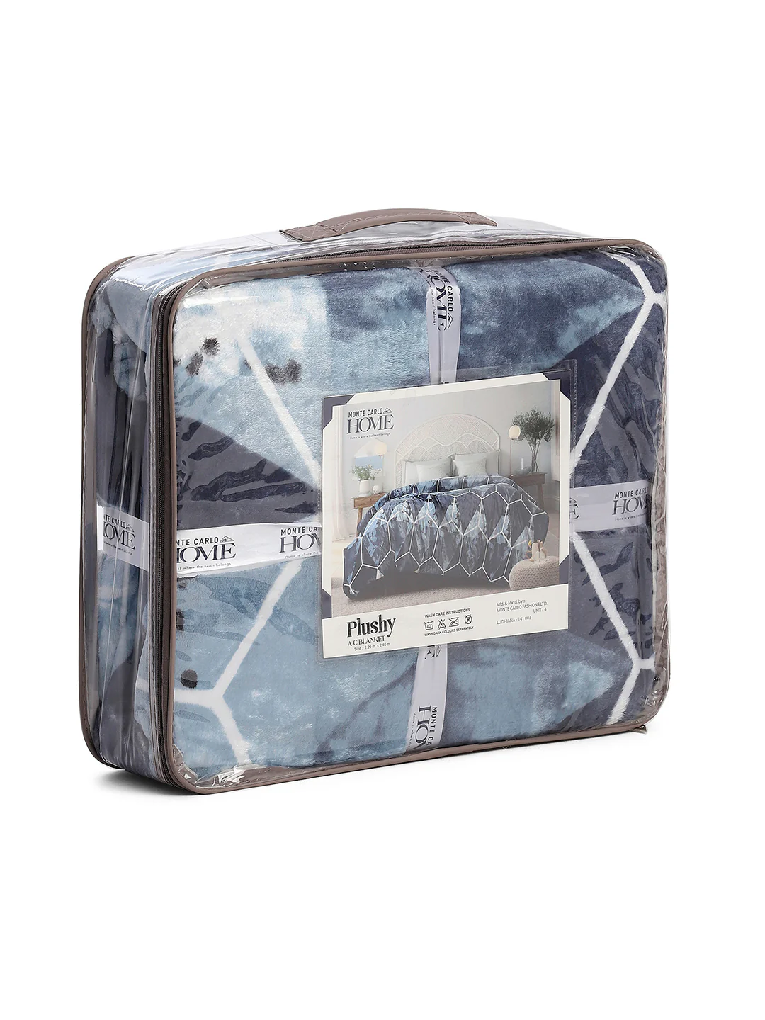Printed Double Bed 233 GSM Blanket for AC Room - (Plushy) - Image 8