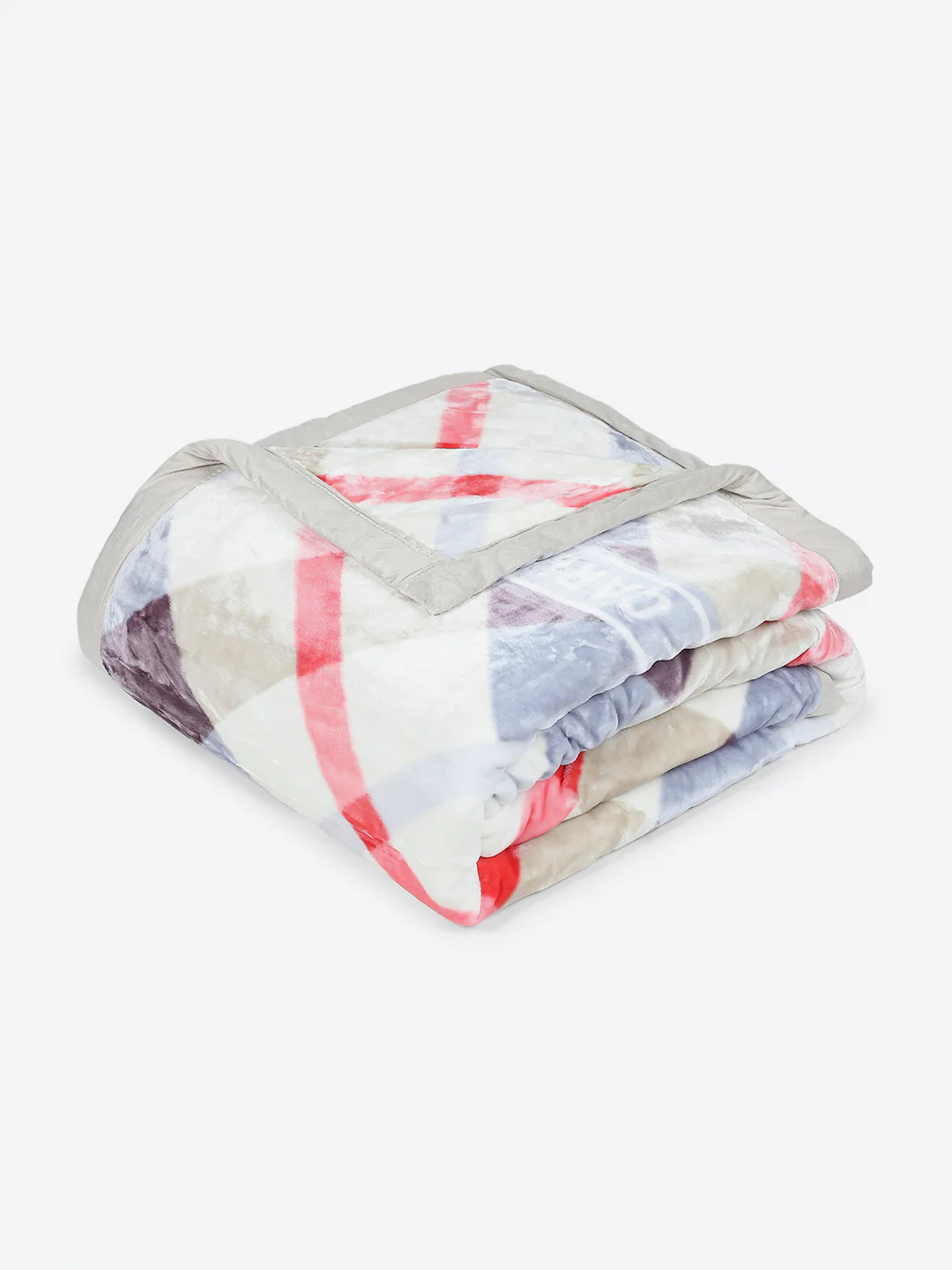 Printed Double Bed 3 Ply, 720 GSM Blanket for Heavy Winter - (Gala Glow) - Image 5