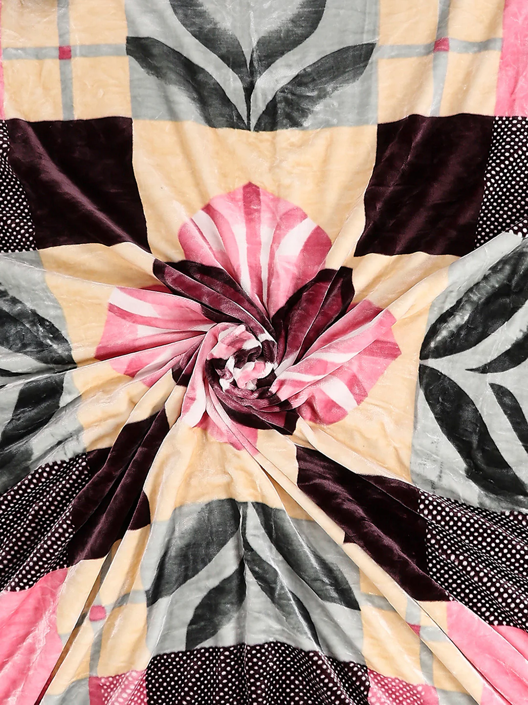 Printed Double Bed 3, 890 GSM Ply Blanket for Heavy Winter - (Gulnar) - Image 7
