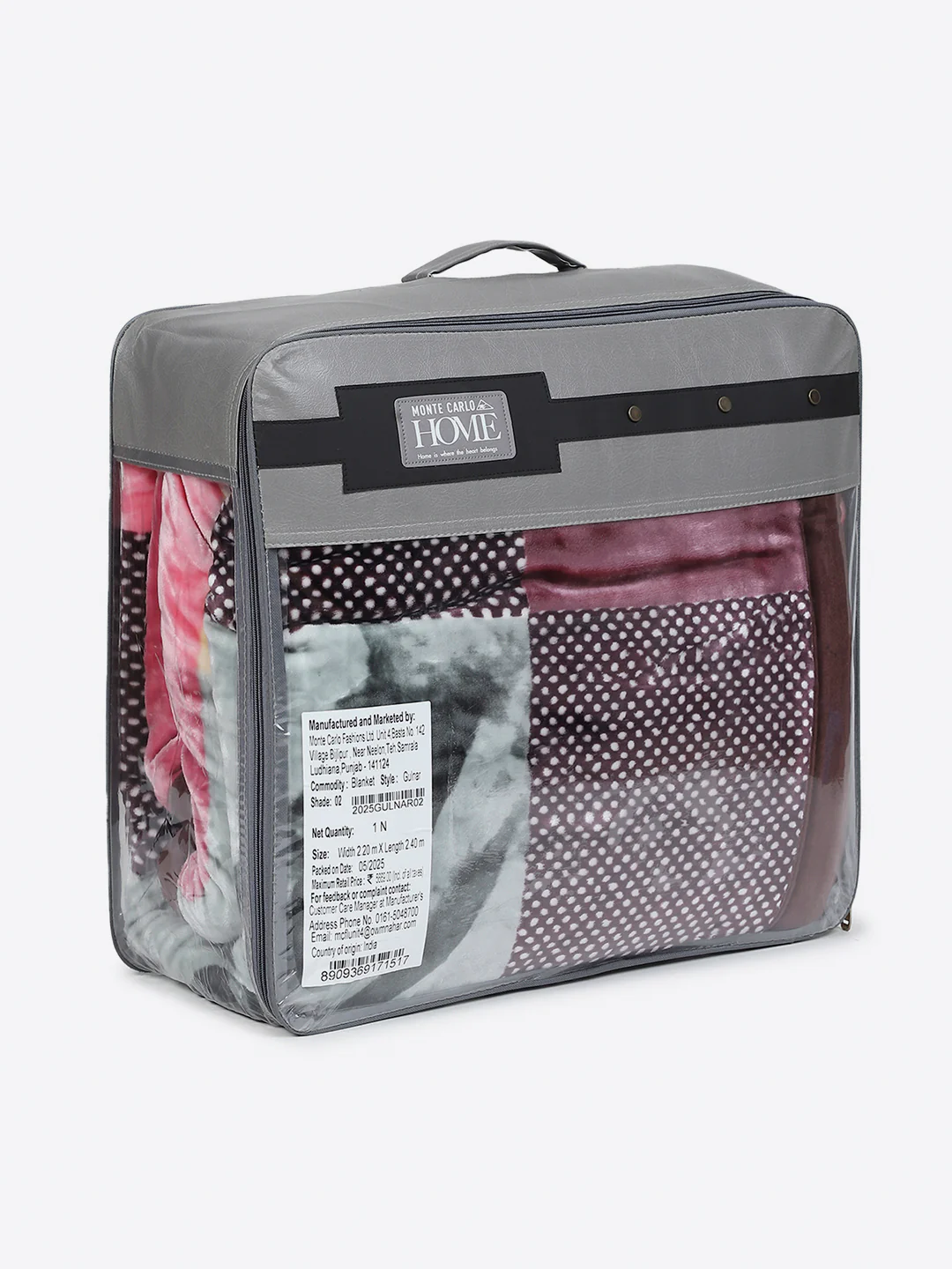 Printed Double Bed 3, 890 GSM Ply Blanket for Heavy Winter - (Gulnar) - Image 8