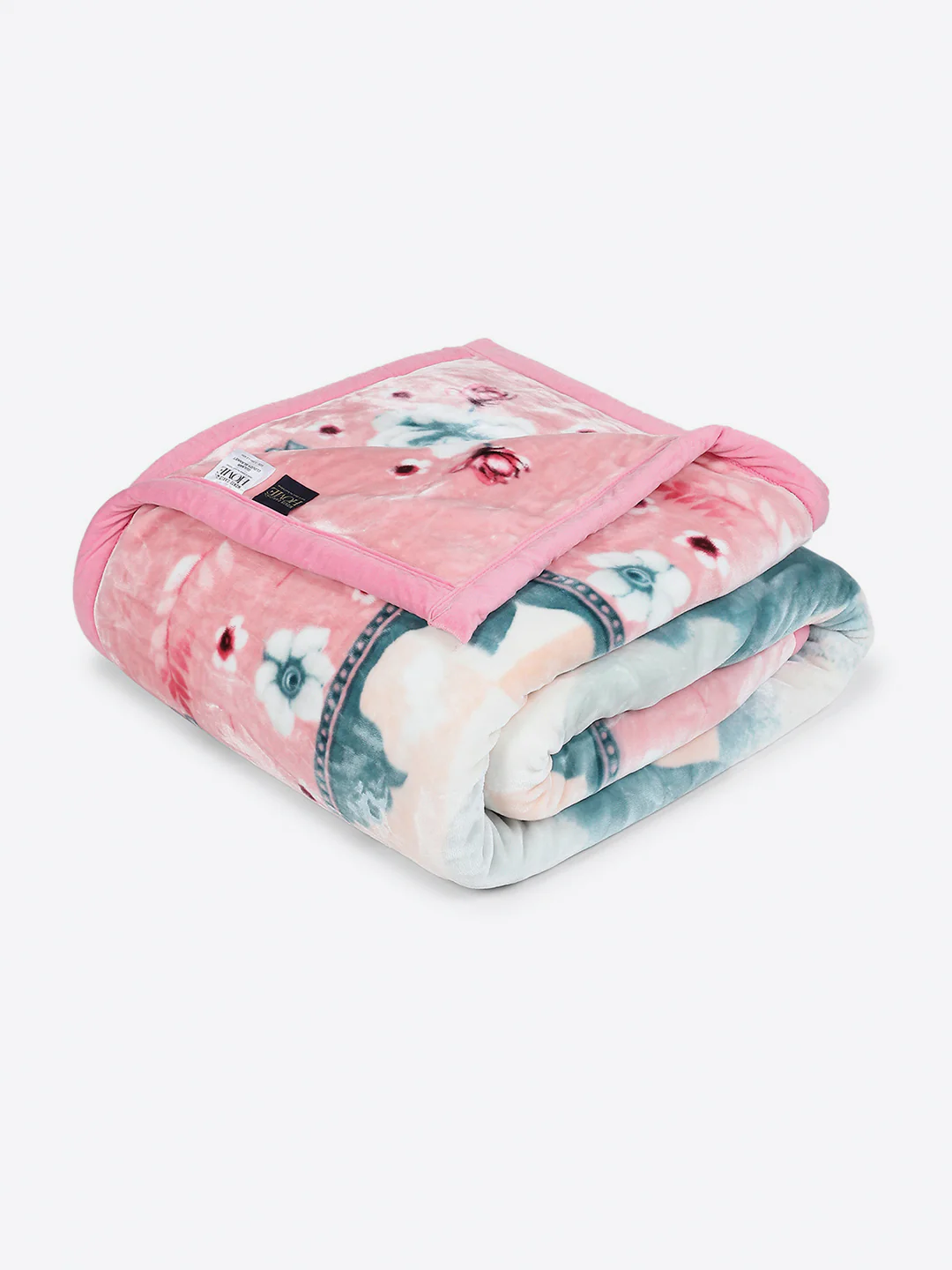 Printed Double Bed 3, 890 GSM Ply Blanket for Heavy Winter - (Gulnar) - Image 5