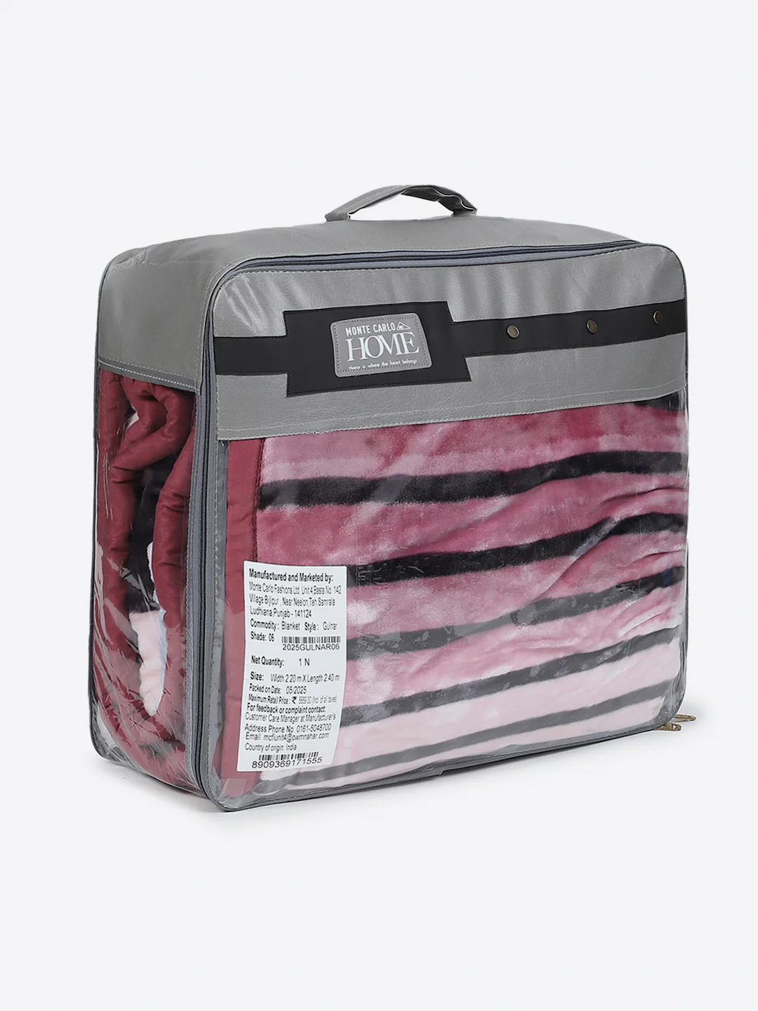 Printed Double Bed 3, 890 GSM Ply Blanket for Heavy Winter - (Gulnar) - Image 8
