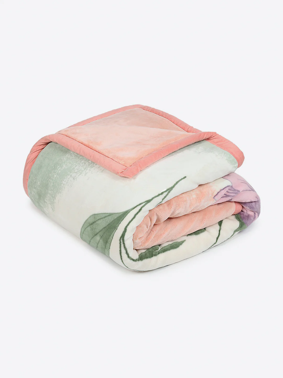 Printed Double Bed 3, 890 GSM Ply Blanket for Heavy Winter - (Rosewood) - Image 5