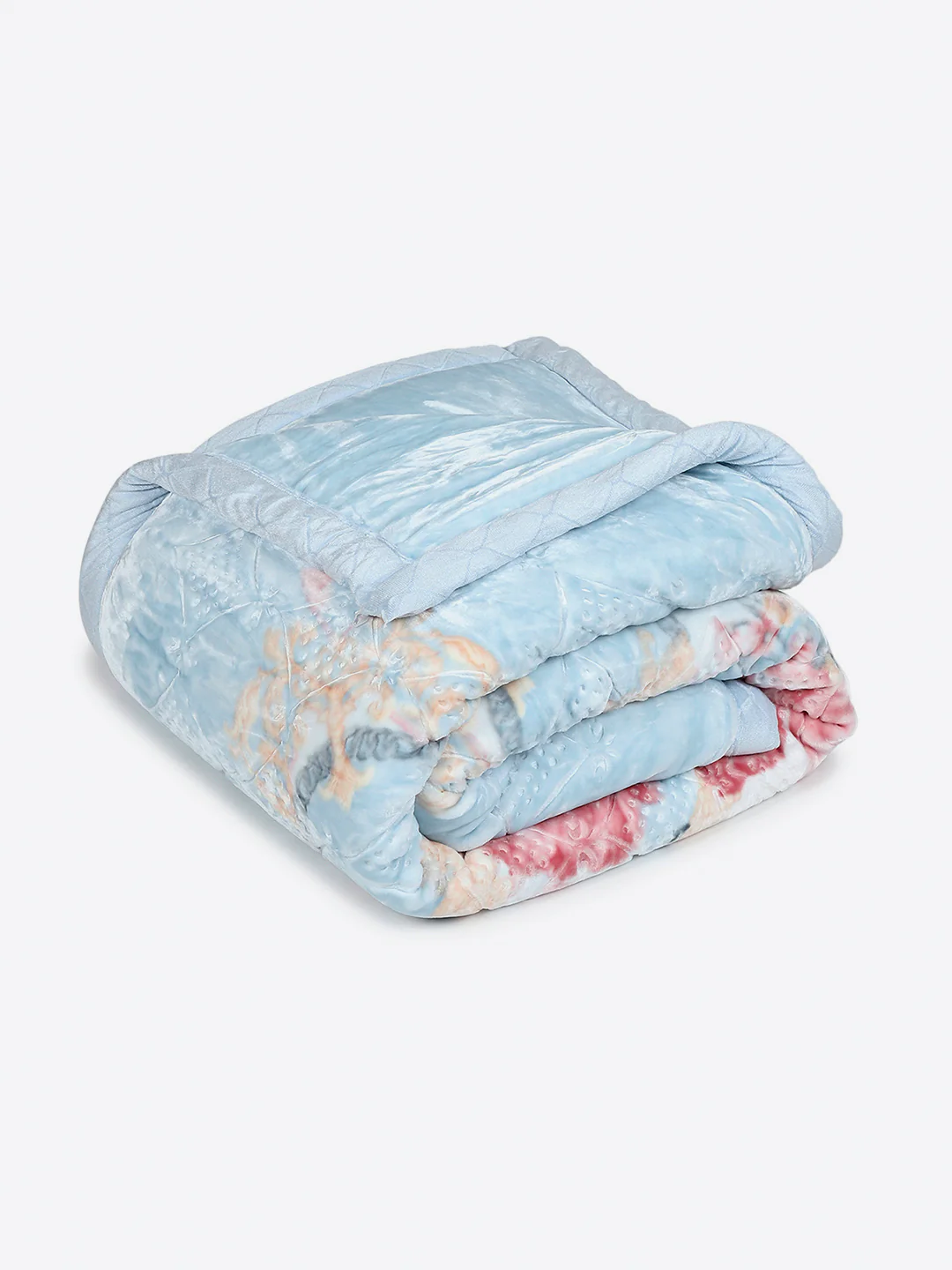 Printed Double Bed 3 Ply, 909 GSM Blanket for Heavy Winter - (Wild Side) - Image 5