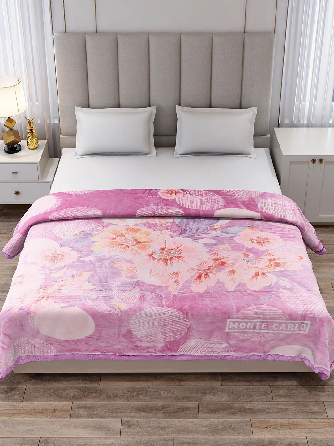 Printed Double Bed 3 Ply, 909 GSM Blanket for Heavy Winter - (Wild Side) - Image 3