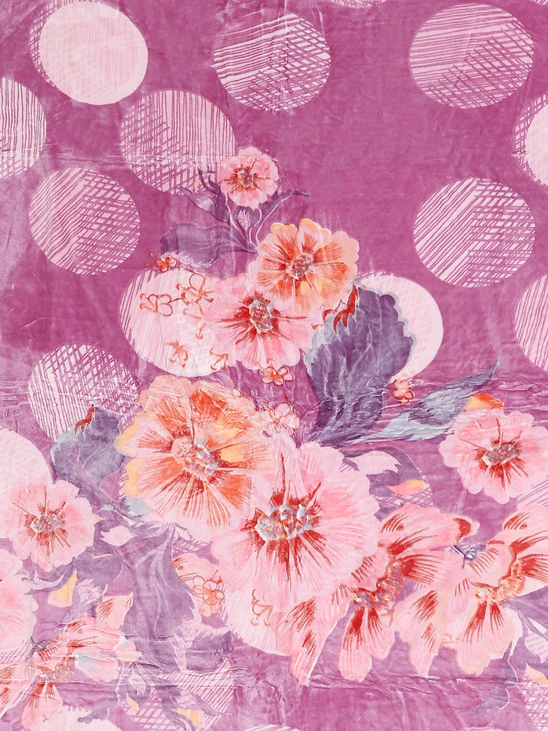 Printed Double Bed 3 Ply, 909 GSM Blanket for Heavy Winter - (Wild Side) - Image 6