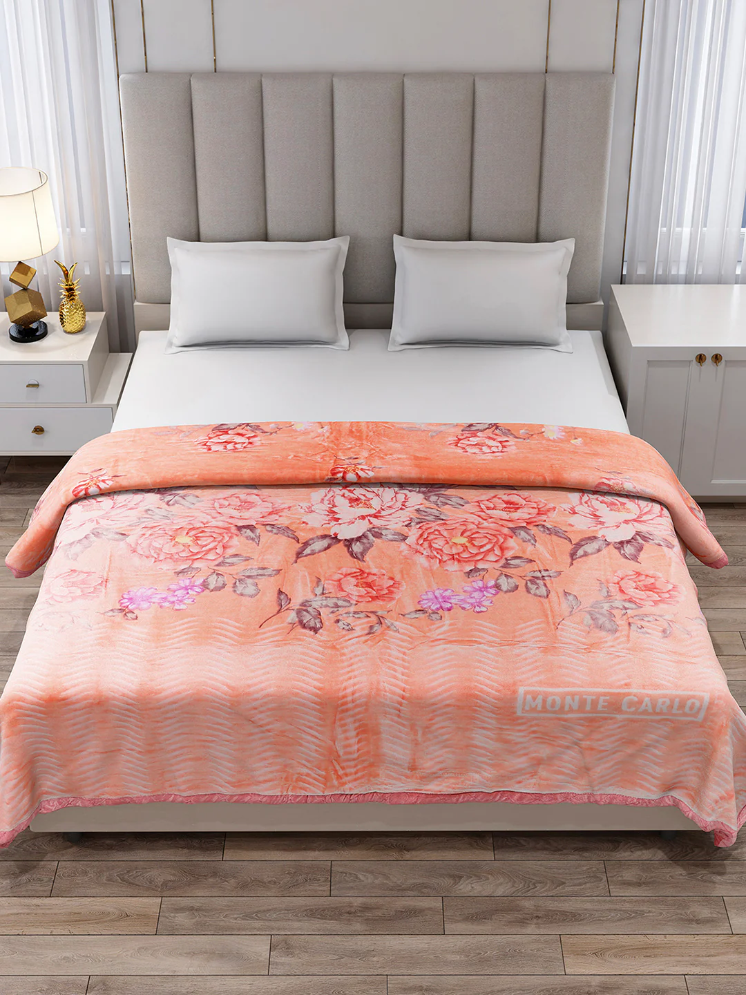 Printed Double Bed 3 Ply, 909 GSM Blanket for Heavy Winter - (Wild Side) - Image 3