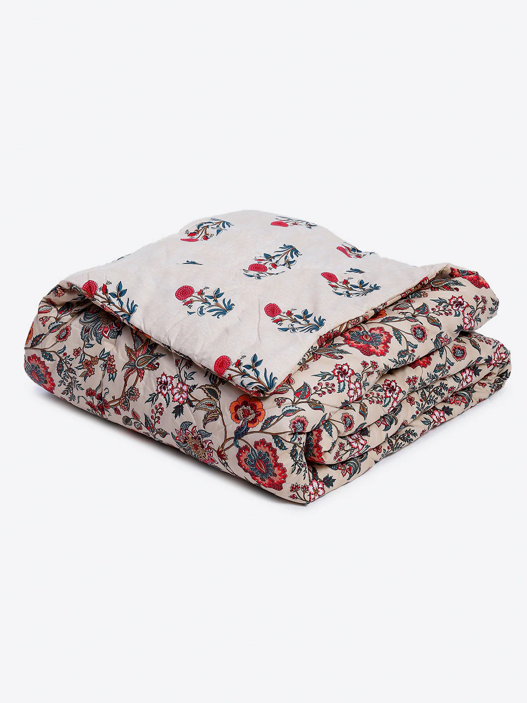 Printed Double Bed 3 Ply Comforter for AC Room - (Marvella) - Image 10