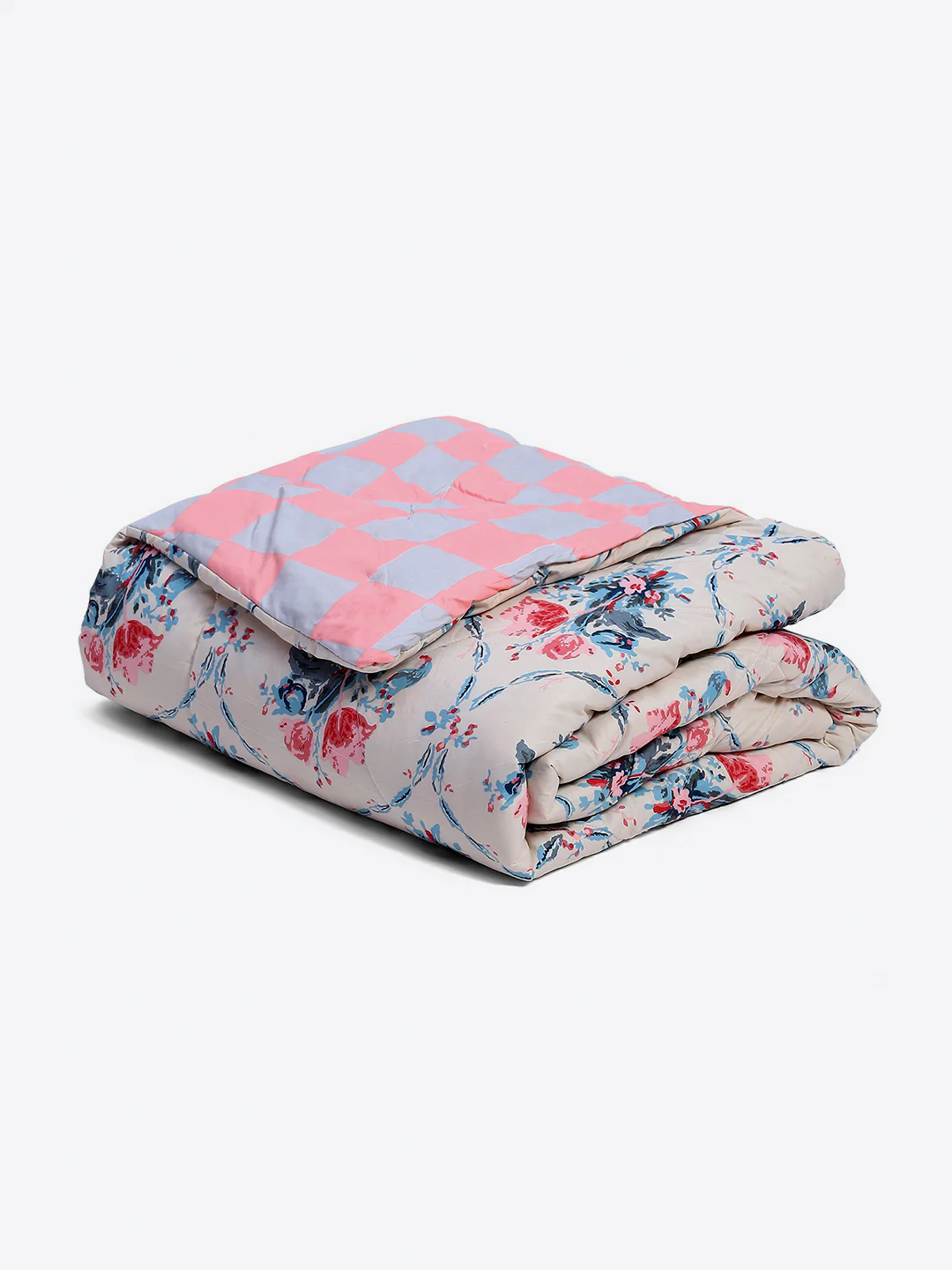 Printed Double Bed 3 Ply Comforter for AC Room - (Sanskriti) - Image 7