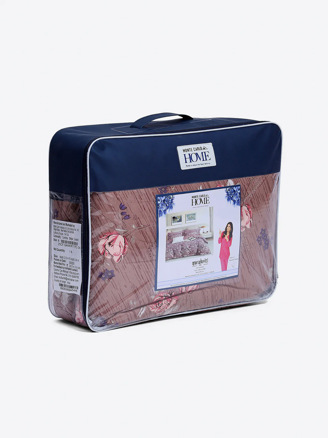 Printed Double Bed 3 Ply Comforter for AC Room - (Sanskriti) - Image 8