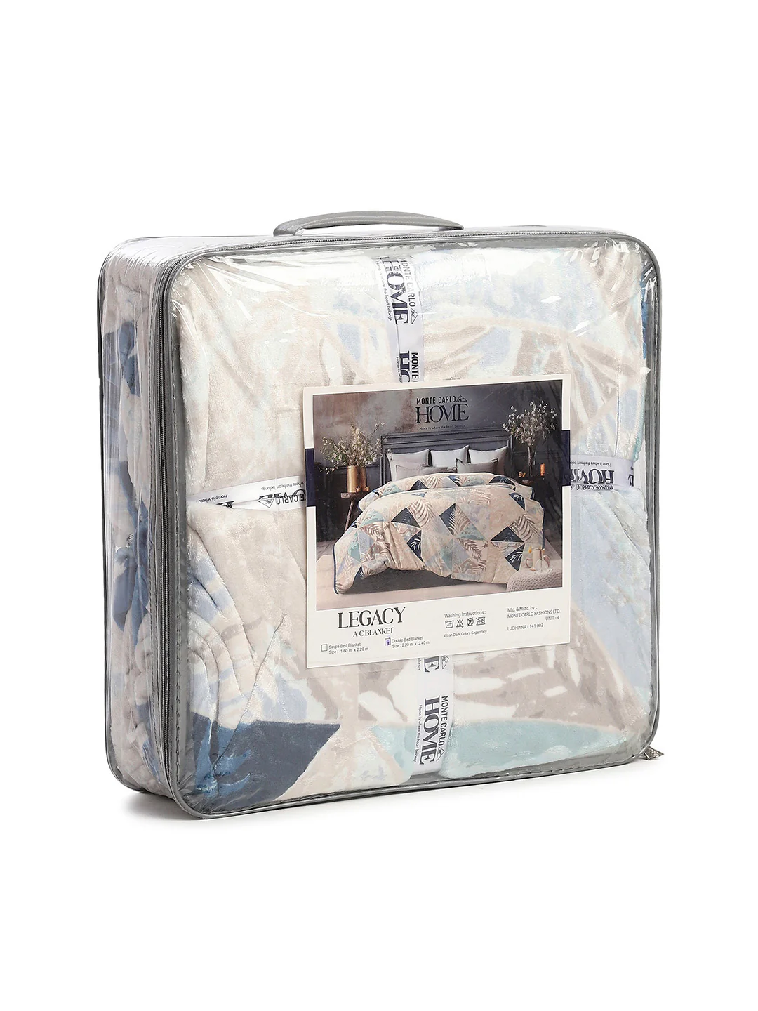 Printed Double Bed 300 GSM Blanket for AC Room - (Legacy) - Image 8