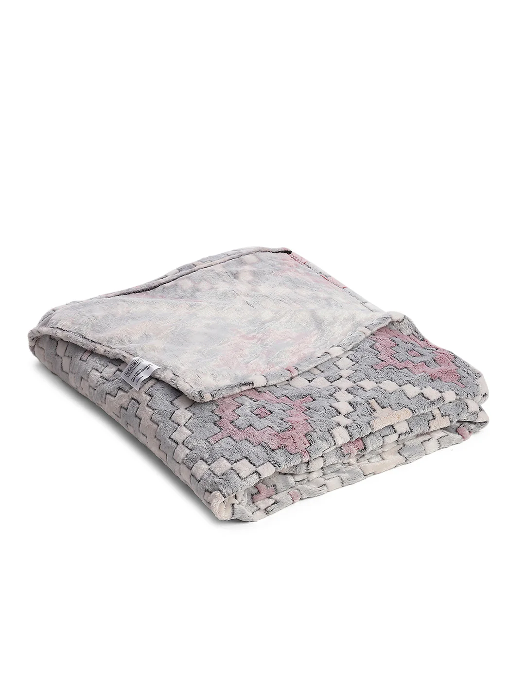 Printed Double Bed 300 GSM Blanket for AC Room - (Matrix) - Image 7