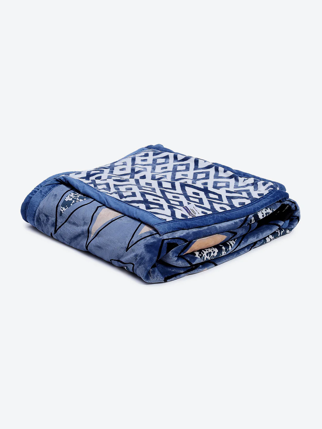 Printed Double Bed 350 GSM Blanket for AC Room - (Manhattan) - Image 7