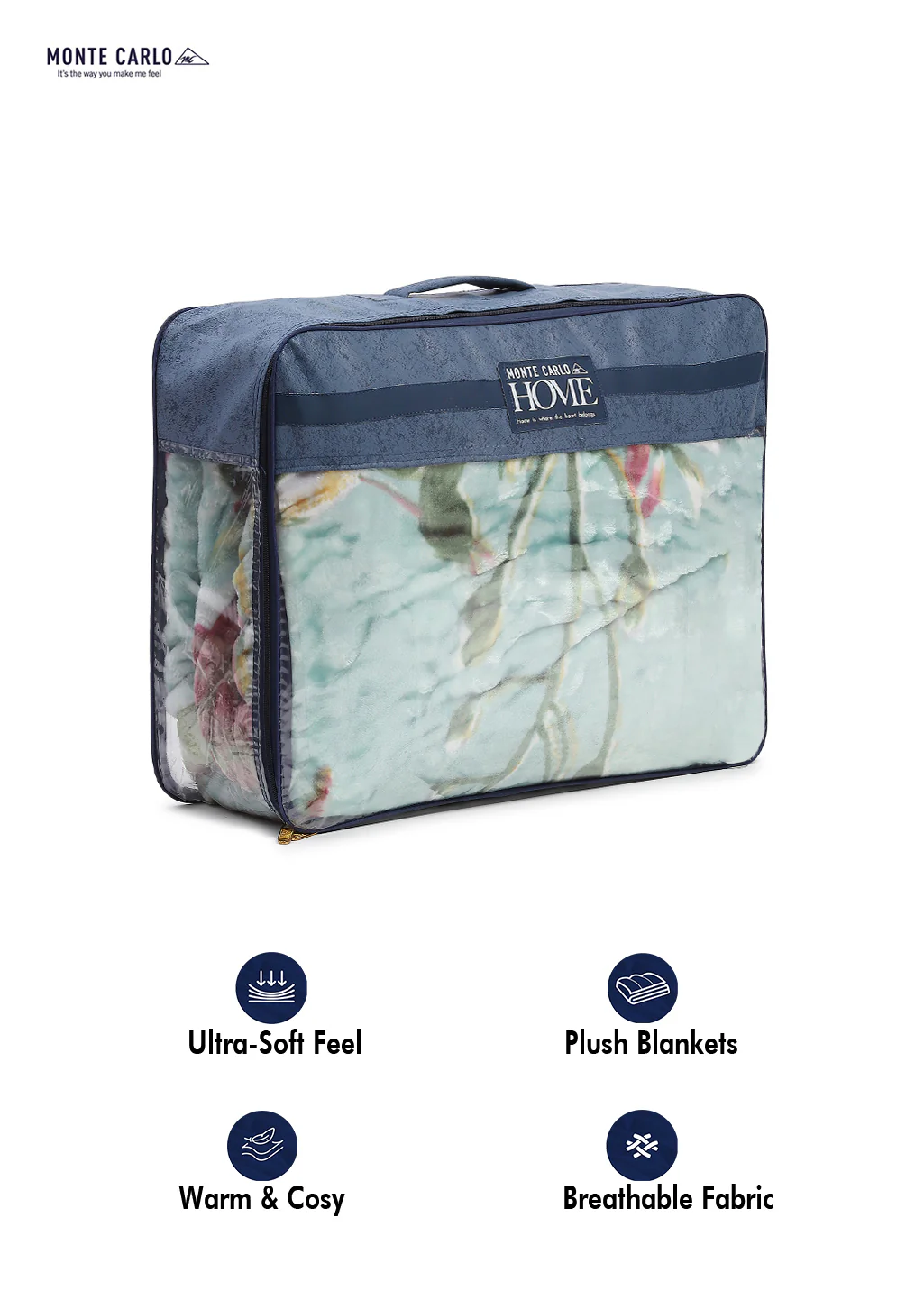 Printed Double Bed 550 GSM Blanket for Mild Winter -2 Ply (Weight 3 kg) - Image 12
