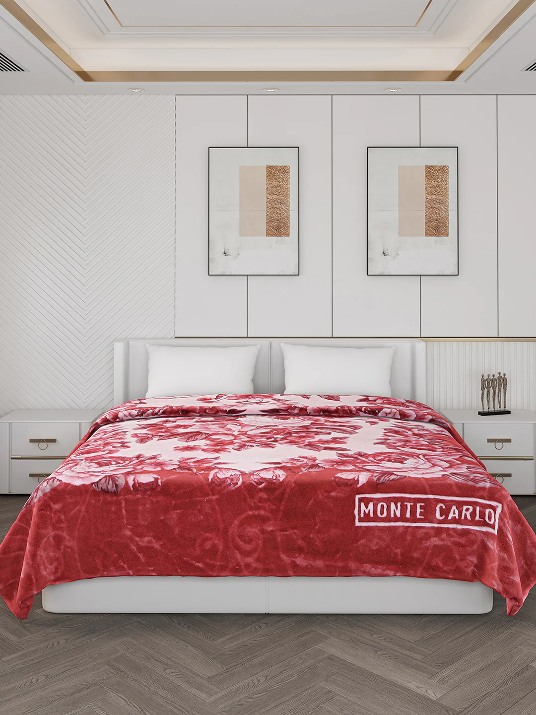 Printed Double Bed 600 GSM Blanket for Heavy Winter -2 Ply (Weight 4 kg) - Image 3