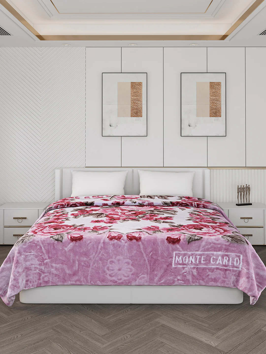 Printed Double Bed 600 GSM Blanket for Heavy Winter -2 Ply (Weight 4 kg) - Image 3