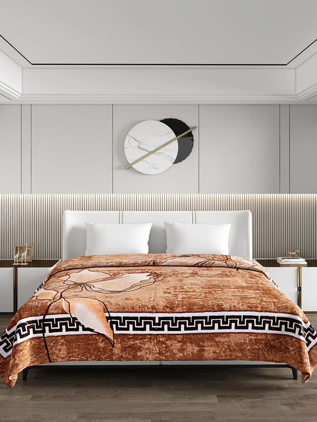 Printed Double Bed 691 GSM Blanket Bennett Super Soft 2 Ply (Weight 3.65 kg) - Image 2