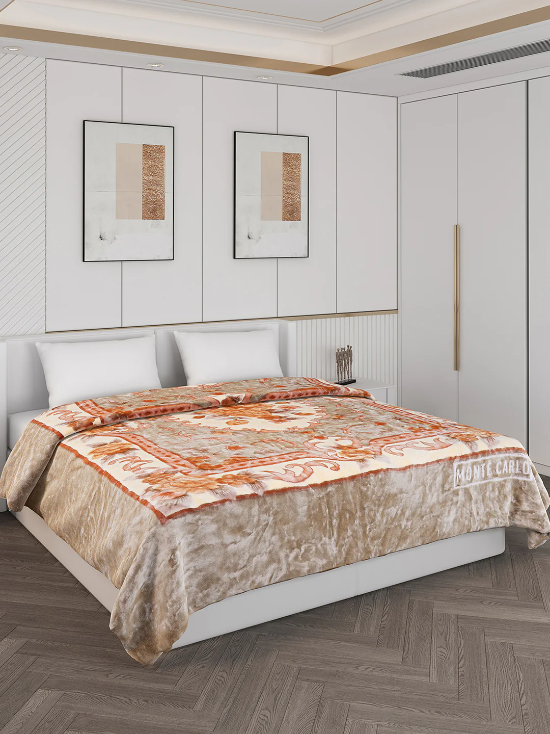 Printed Double Bed 757 GSM Blanket Alexander 2 Ply (Weight 4 kg) - Image 2