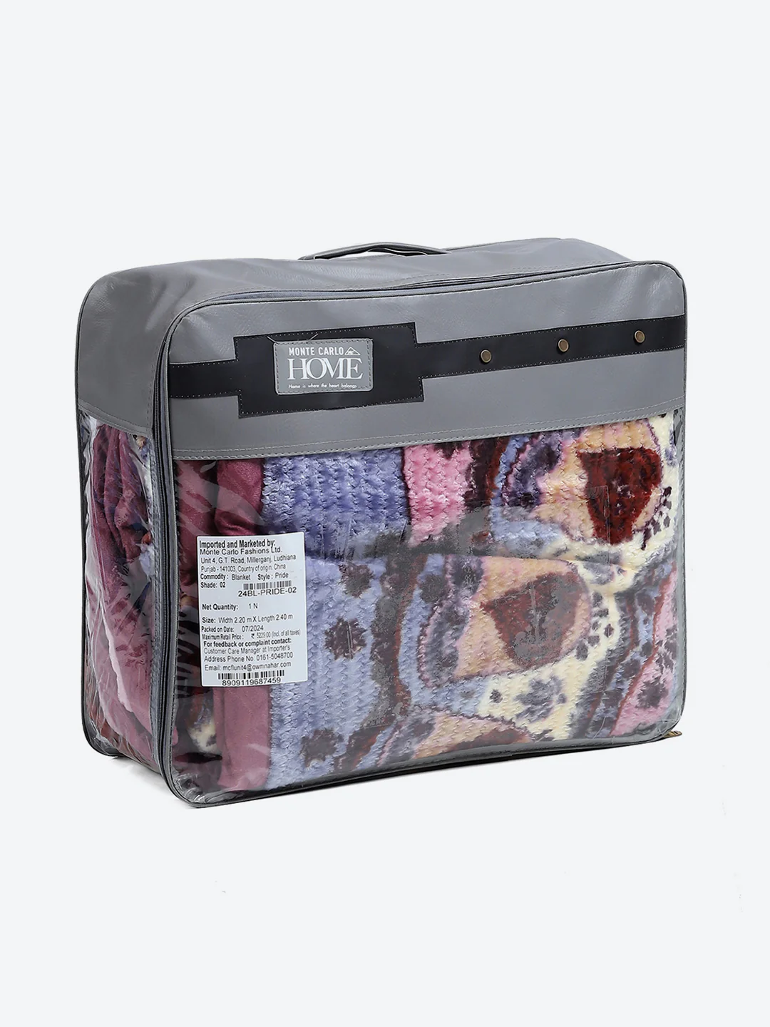 Printed Double Bed 757 GSM Blanket Pride 2 Ply (Weight 4 kg) - Image 8