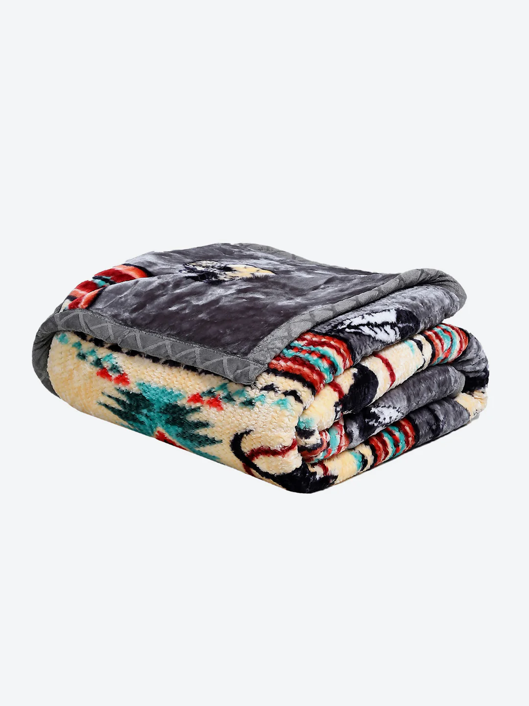 Printed Double Bed 757 GSM Blanket Pride 2 Ply (Weight 4 kg) - Image 5