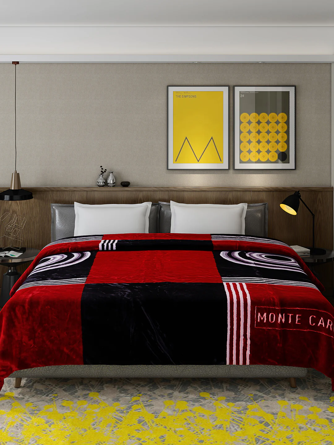 Printed Double Bed 757 GSM Blanket Pride 2 Ply (Weight 4 kg) - Image 4