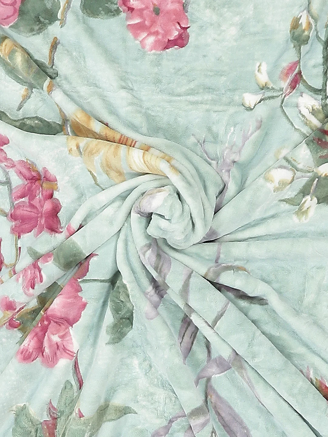 Printed Double Bed 795 GSM Blanket Cashmere 2 Ply (Weight 4.2 kg) - Image 7