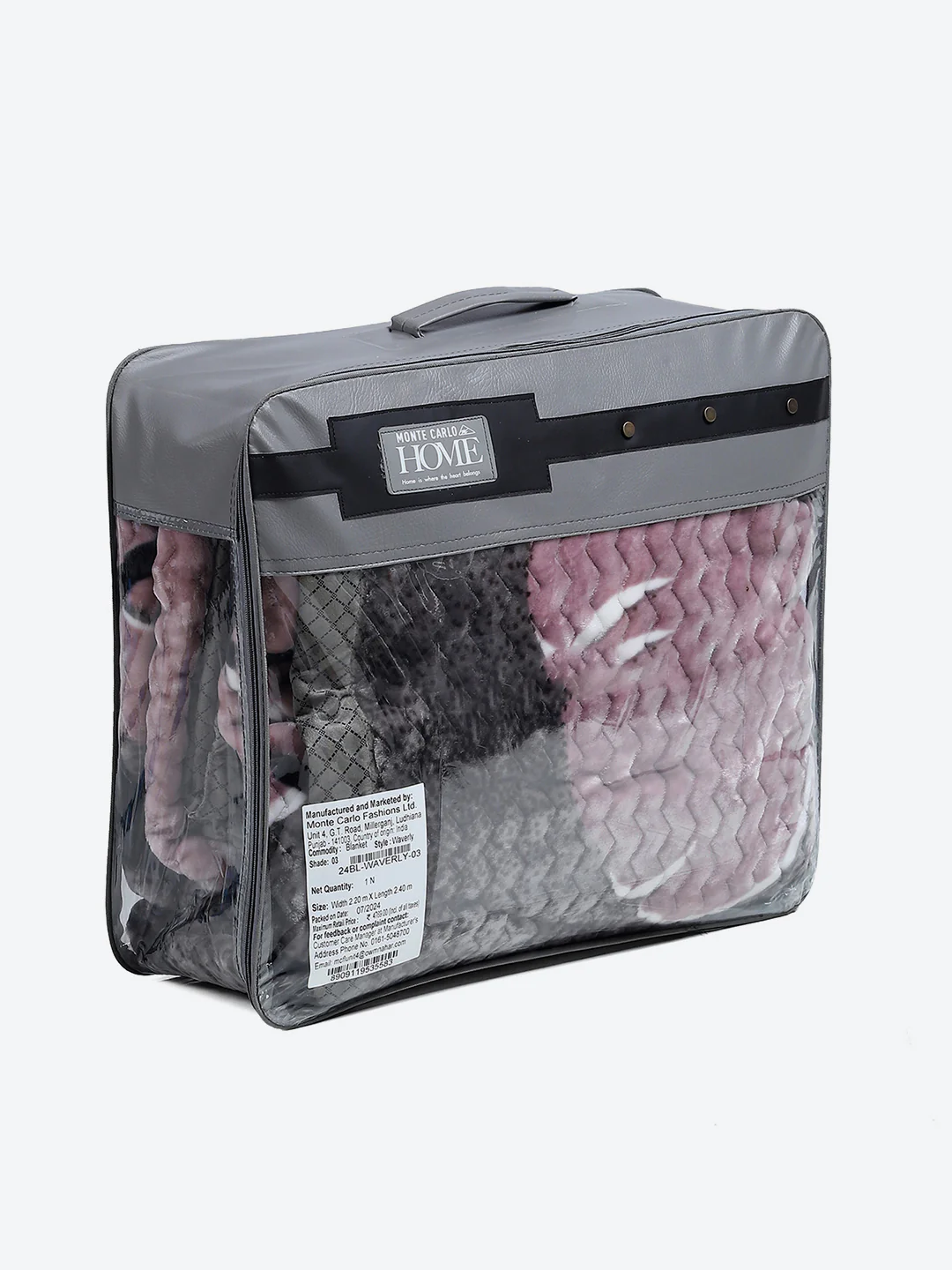 Printed Double Bed 795 GSM Blanket Waverly 2 Ply (Weight 4.2 kg) - Image 8