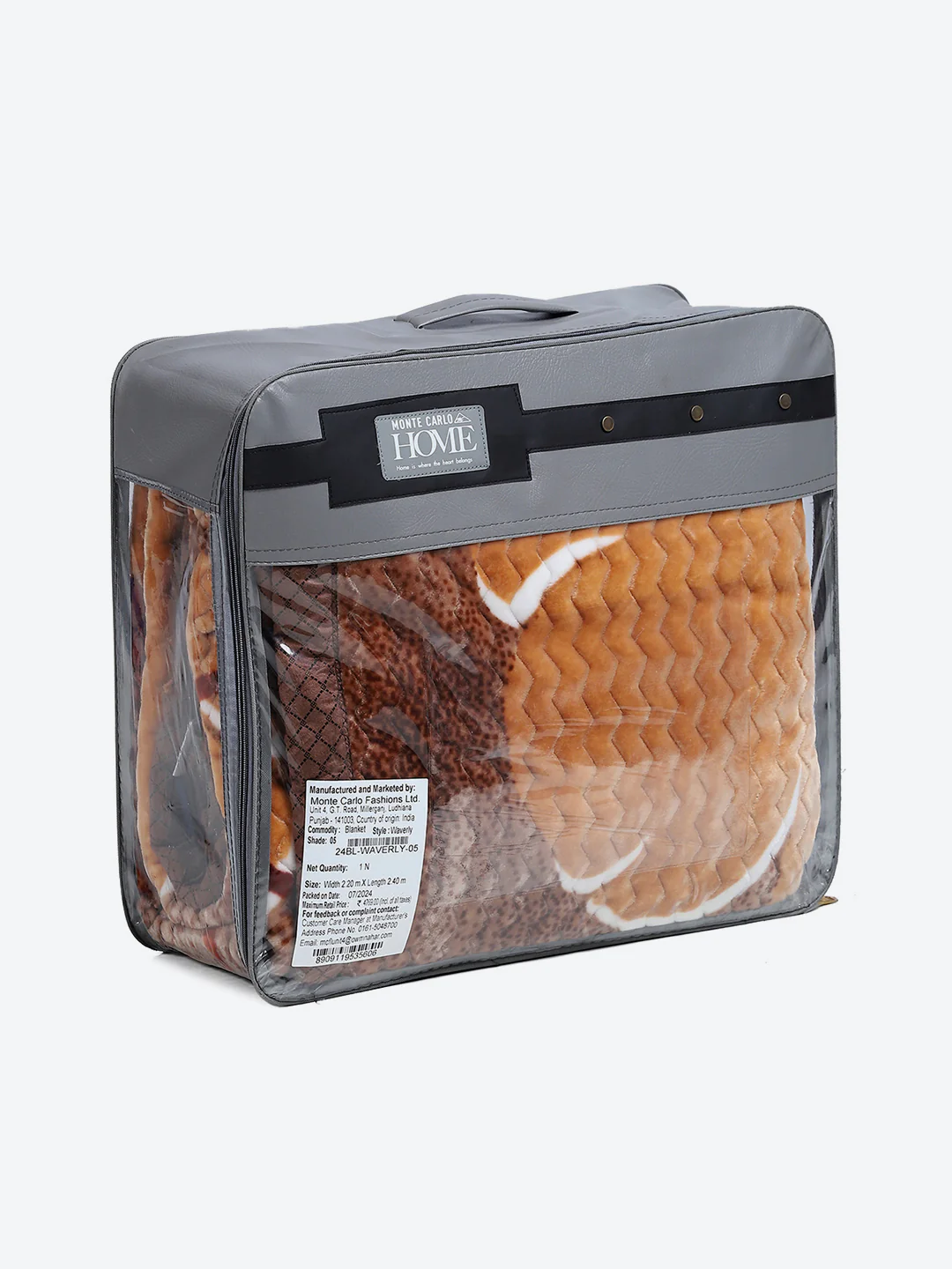 Printed Double Bed 795 GSM Blanket Waverly 2 Ply (Weight 4.2 kg) - Image 8